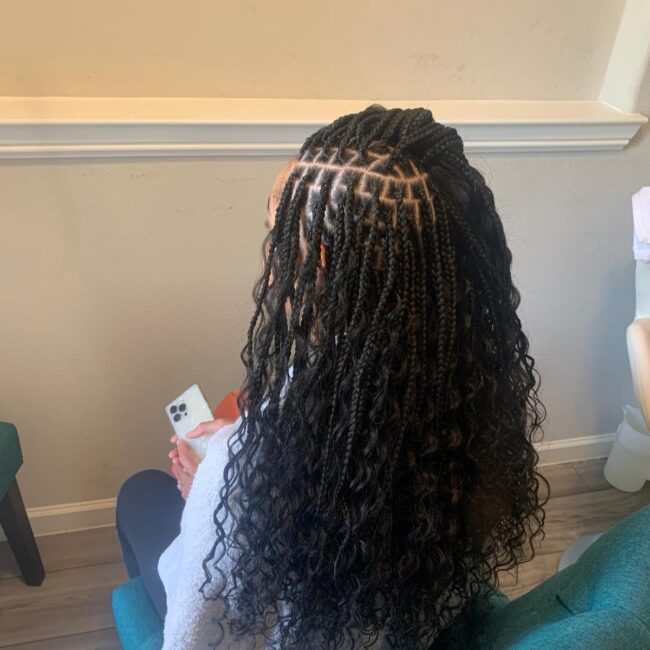 Boho braids